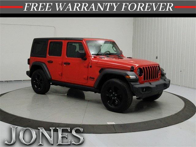 used 2022 Jeep Wrangler Unlimited car, priced at $27,986