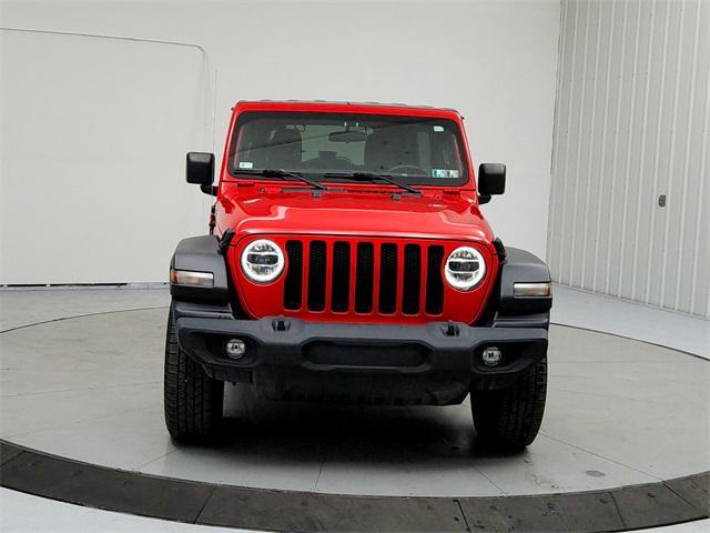 used 2022 Jeep Wrangler Unlimited car, priced at $30,986