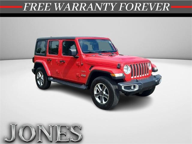 used 2021 Jeep Wrangler Unlimited car, priced at $35,157