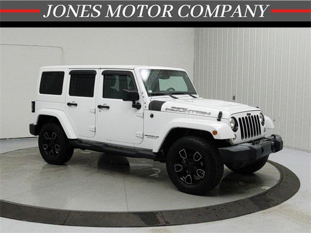 used 2017 Jeep Wrangler Unlimited car, priced at $19,989