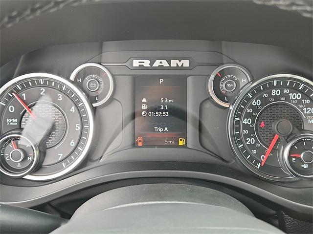 new 2025 Ram 1500 car, priced at $55,874