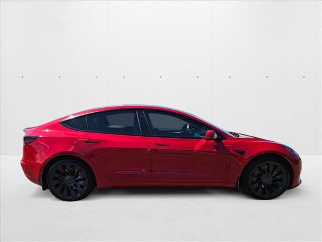 used 2023 Tesla Model 3 car, priced at $29,995