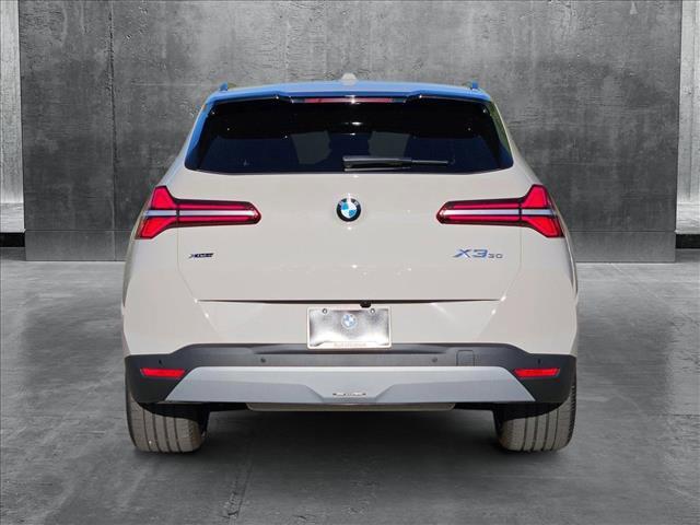 new 2025 BMW X3 car, priced at $59,685