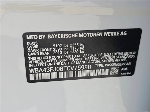 new 2026 BMW 530 car, priced at $65,940