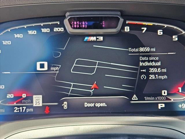 used 2022 BMW M3 car, priced at $79,875