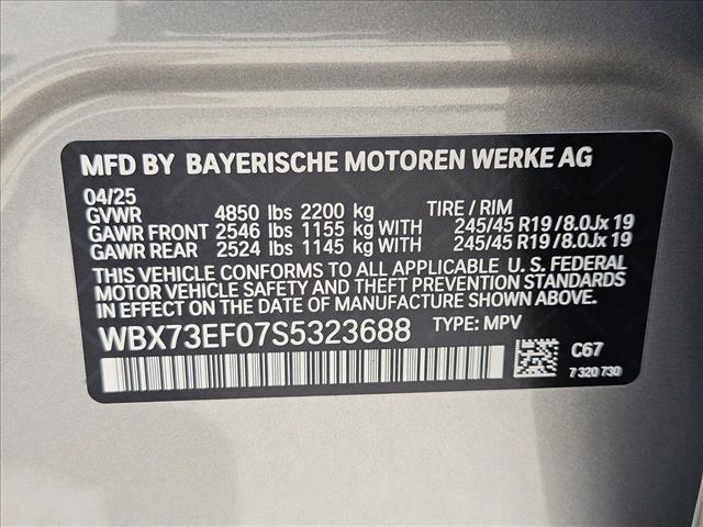 new 2025 BMW X1 car, priced at $50,705