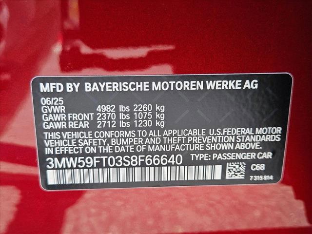 new 2025 BMW M340 car, priced at $64,730