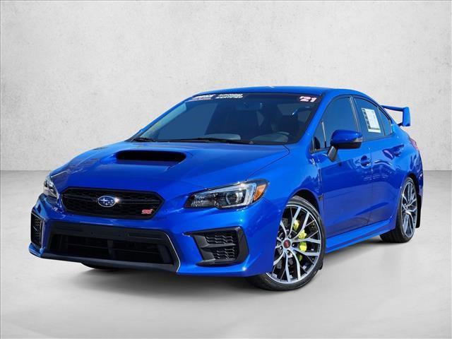 used 2021 Subaru WRX STI car, priced at $38,995
