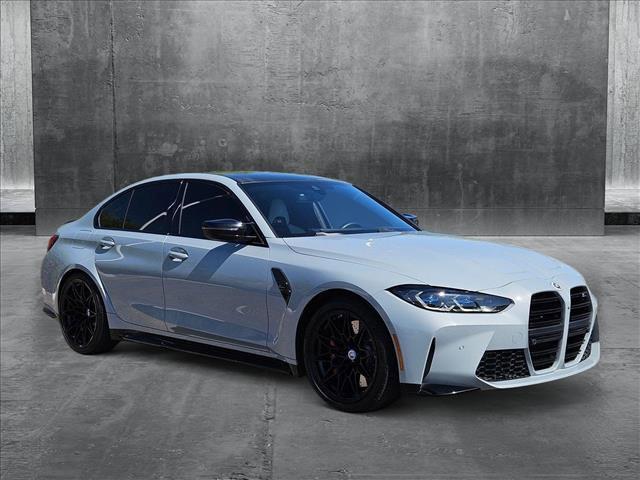 used 2023 BMW M3 car, priced at $81,995