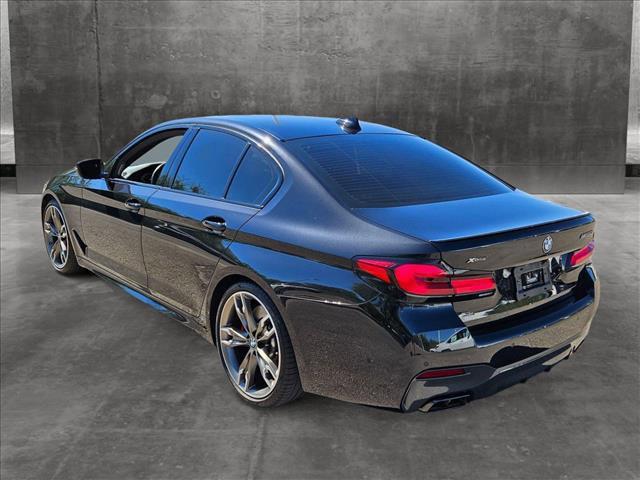 used 2021 BMW M550 car, priced at $55,688