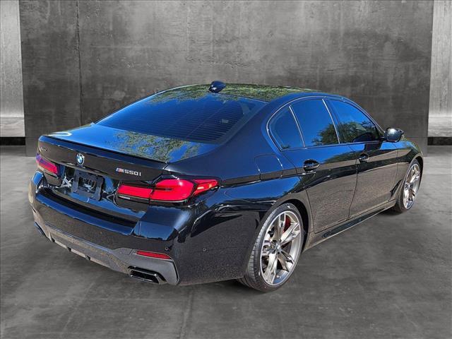 used 2021 BMW M550 car, priced at $55,688