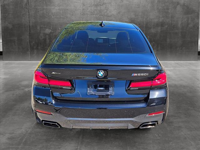 used 2021 BMW M550 car, priced at $55,688