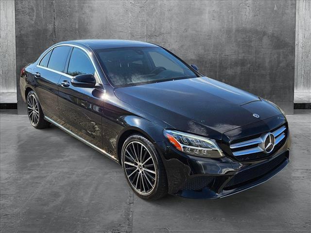 used 2021 Mercedes-Benz C-Class car, priced at $28,995