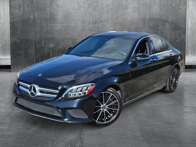 used 2021 Mercedes-Benz C-Class car, priced at $28,995