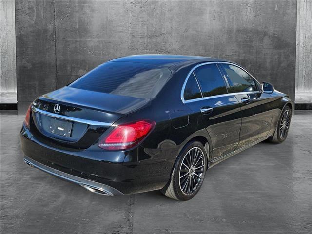 used 2021 Mercedes-Benz C-Class car, priced at $28,995