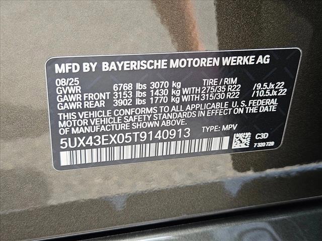new 2026 BMW X6 car, priced at $109,700