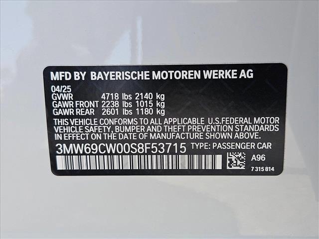 new 2025 BMW 330 car, priced at $50,025