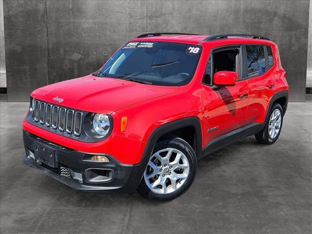 used 2018 Jeep Renegade car, priced at $14,288