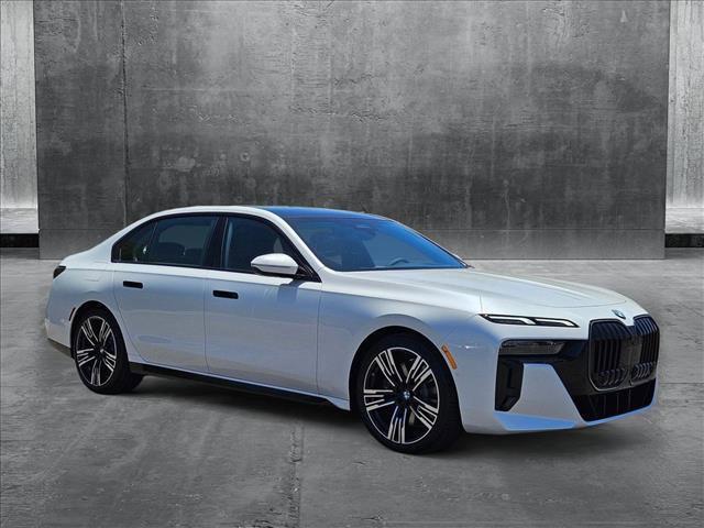 new 2025 BMW 740 car, priced at $102,525