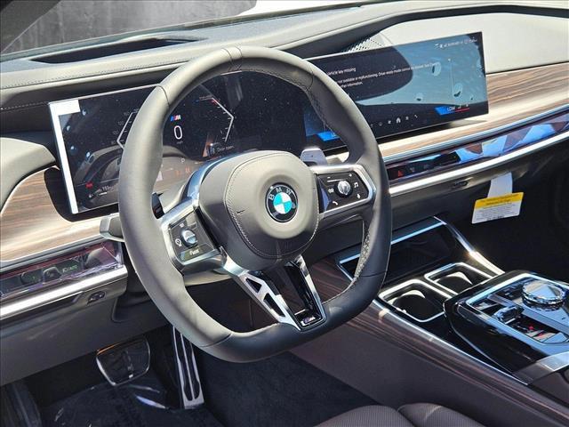 new 2025 BMW 740 car, priced at $102,525