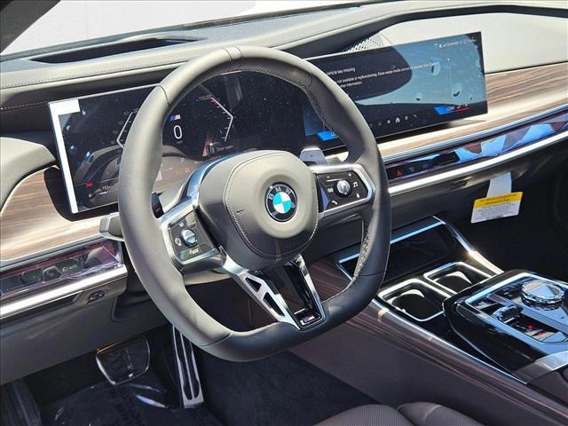 new 2025 BMW 740 car, priced at $102,525