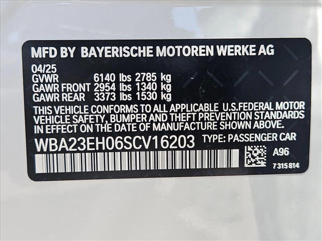new 2025 BMW 740 car, priced at $102,525