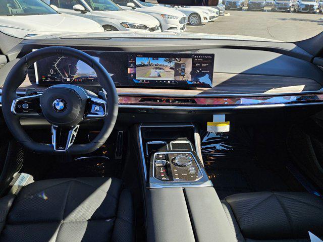 new 2025 BMW 740 car, priced at $108,250