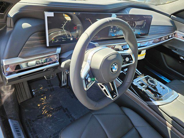 new 2025 BMW 740 car, priced at $108,250