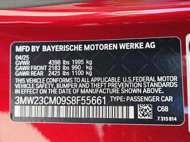 new 2025 BMW 230 car, priced at $46,520