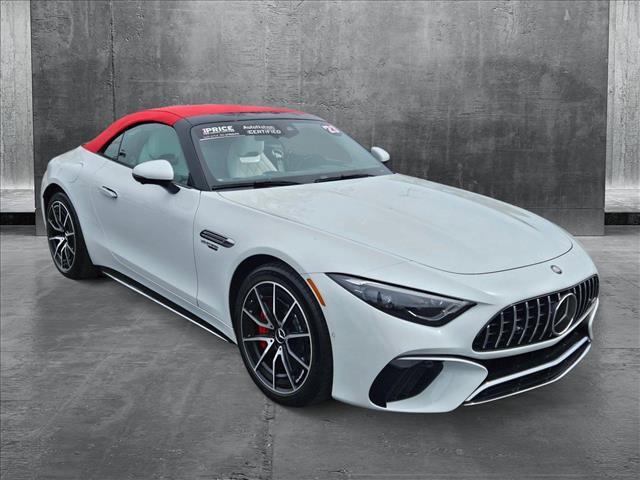 used 2023 Mercedes-Benz AMG SL 55 car, priced at $99,288