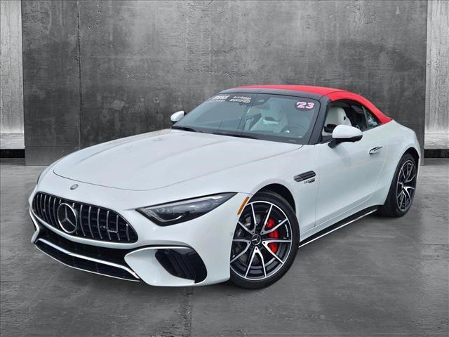 used 2023 Mercedes-Benz AMG SL 55 car, priced at $101,977