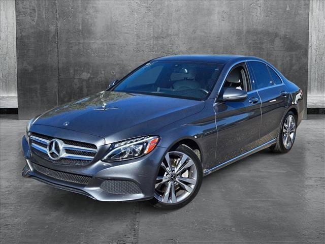 used 2018 Mercedes-Benz C-Class car, priced at $21,201