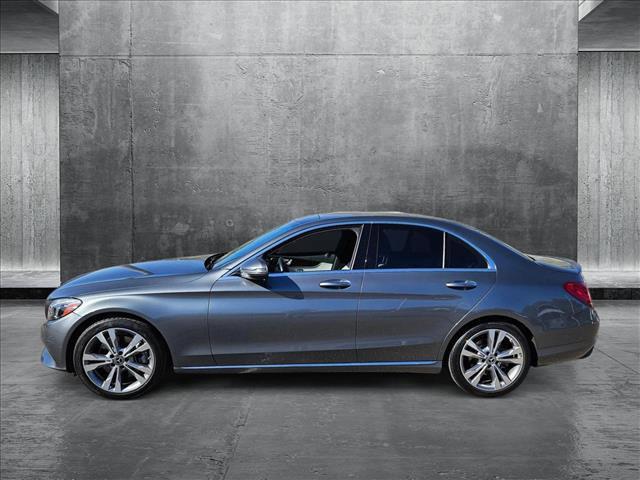 used 2018 Mercedes-Benz C-Class car, priced at $21,201