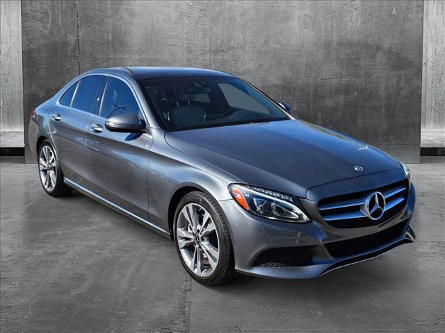 used 2018 Mercedes-Benz C-Class car, priced at $21,201