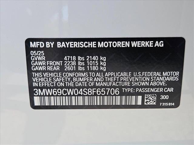new 2025 BMW 330 car, priced at $55,750
