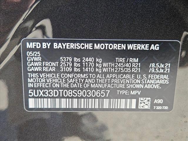 new 2025 BMW X4 car, priced at $60,675