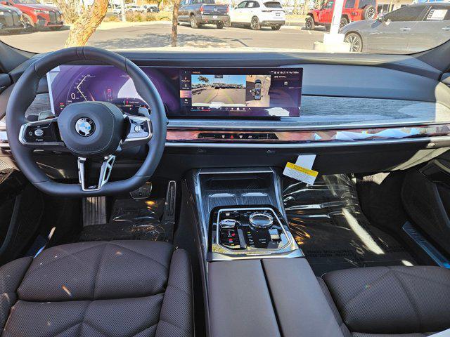 new 2025 BMW 740 car, priced at $100,200