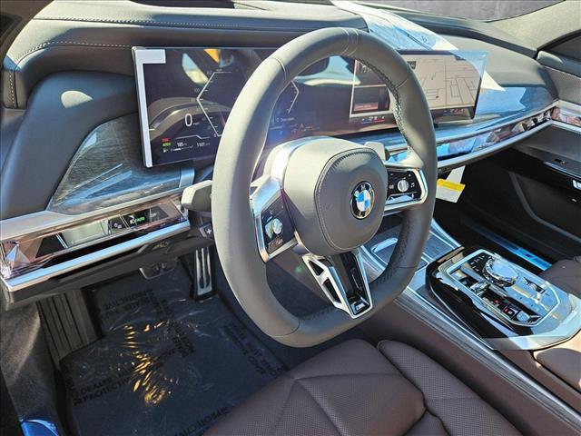 new 2025 BMW 740 car, priced at $100,200