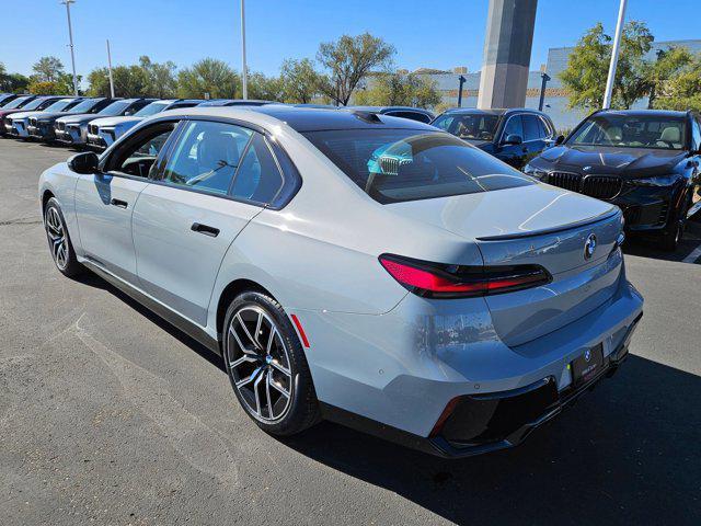 new 2025 BMW 740 car, priced at $100,200