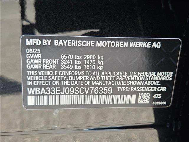 new 2025 BMW 760 car, priced at $129,625