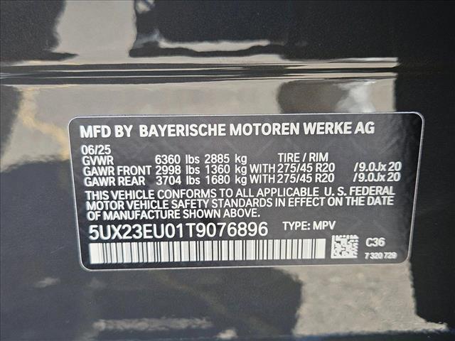 new 2026 BMW X5 car, priced at $76,950