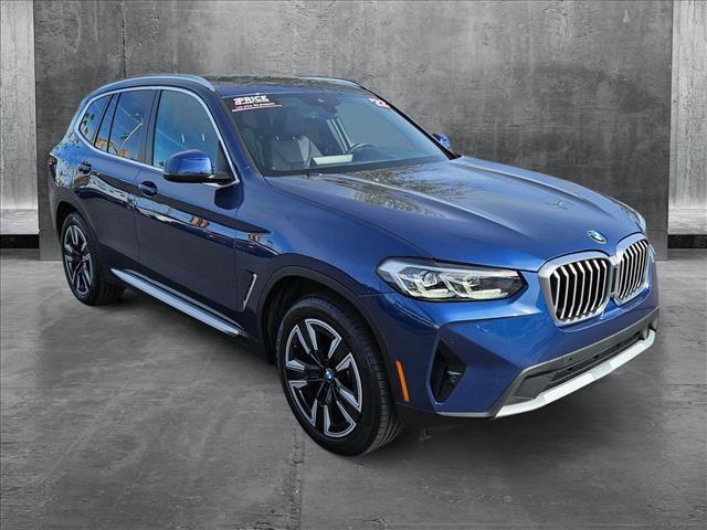 used 2022 BMW X3 car, priced at $38,995