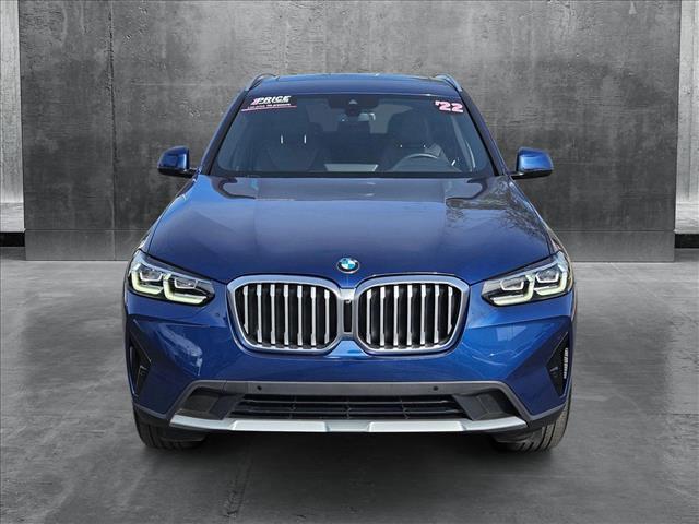 used 2022 BMW X3 car, priced at $38,995