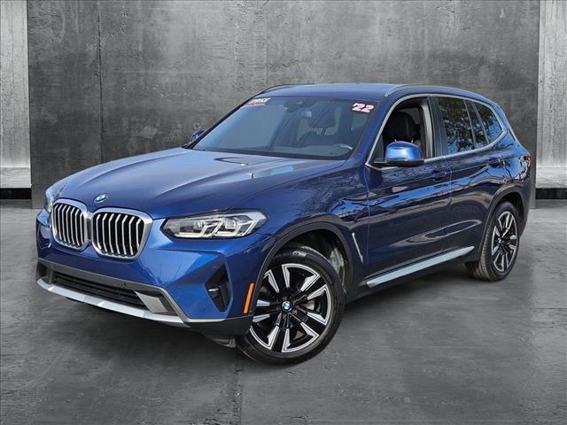 used 2022 BMW X3 car, priced at $38,995