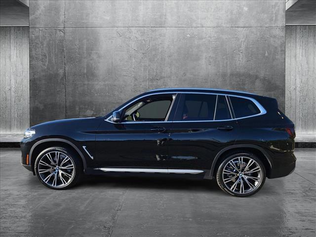 used 2022 BMW X3 car, priced at $38,995