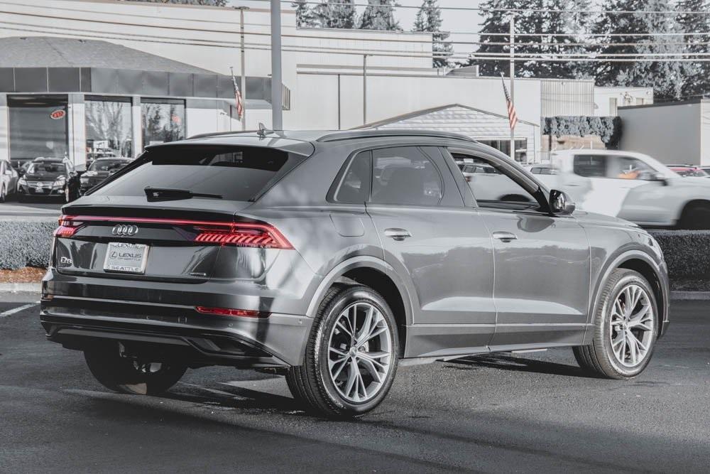 used 2021 Audi Q8 car, priced at $44,992