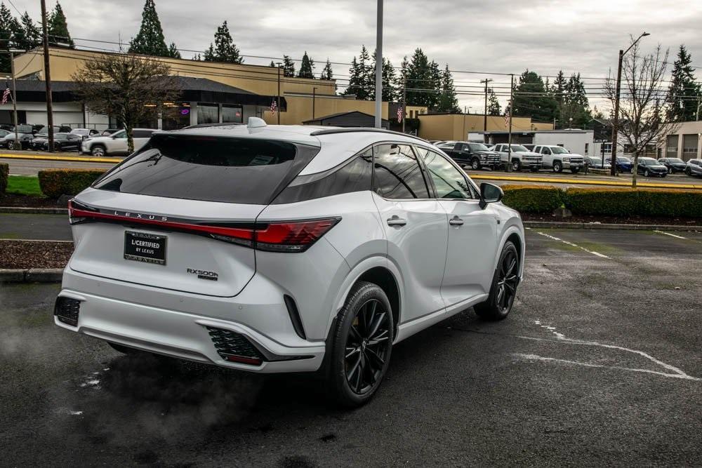 used 2023 Lexus RX 500h car, priced at $66,268