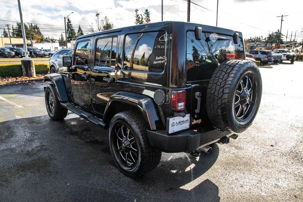 used 2014 Jeep Wrangler Unlimited car, priced at $20,493