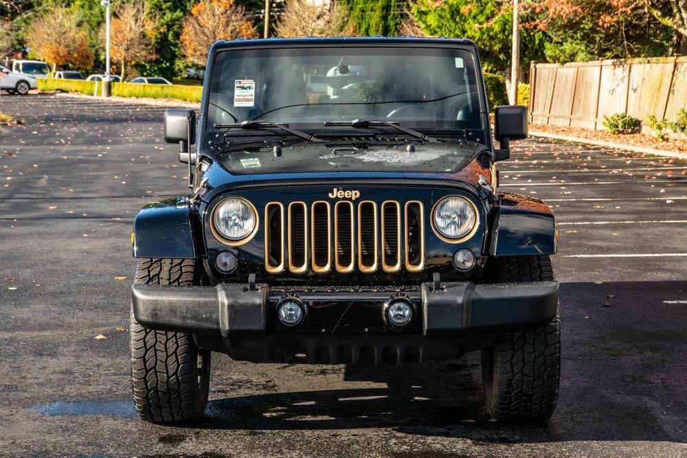 used 2014 Jeep Wrangler Unlimited car, priced at $20,493