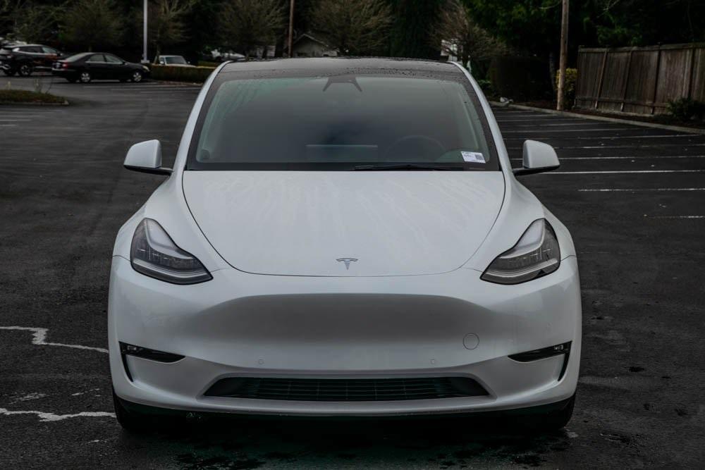 used 2021 Tesla Model Y car, priced at $28,491